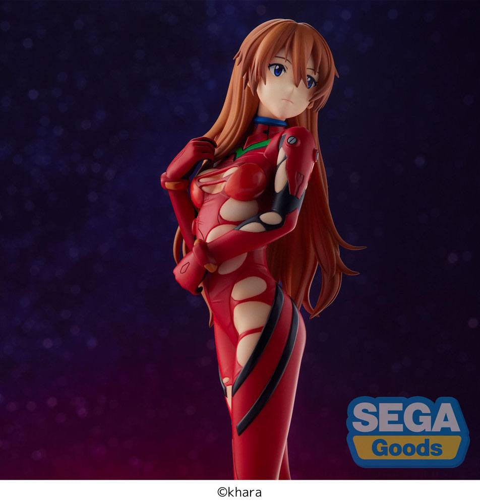 EVANGELION: 3.0+1.0 Thrice Upon a Time SPM PVC Statue Asuka Langley On The Beach 21 cm