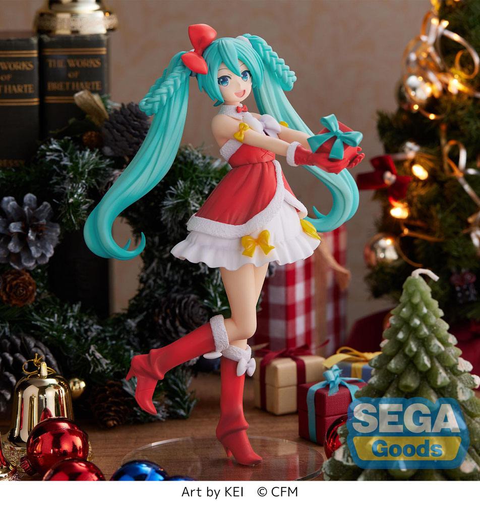 Hatsune Miku Series SPM PVC Statue Hatsune Miku Christmas 2022 Ver. 21 cm