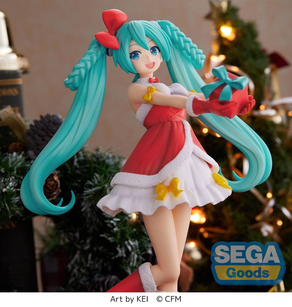 Hatsune Miku Series SPM PVC Statue Hatsune Miku Christmas 2022 Ver. 21 cm