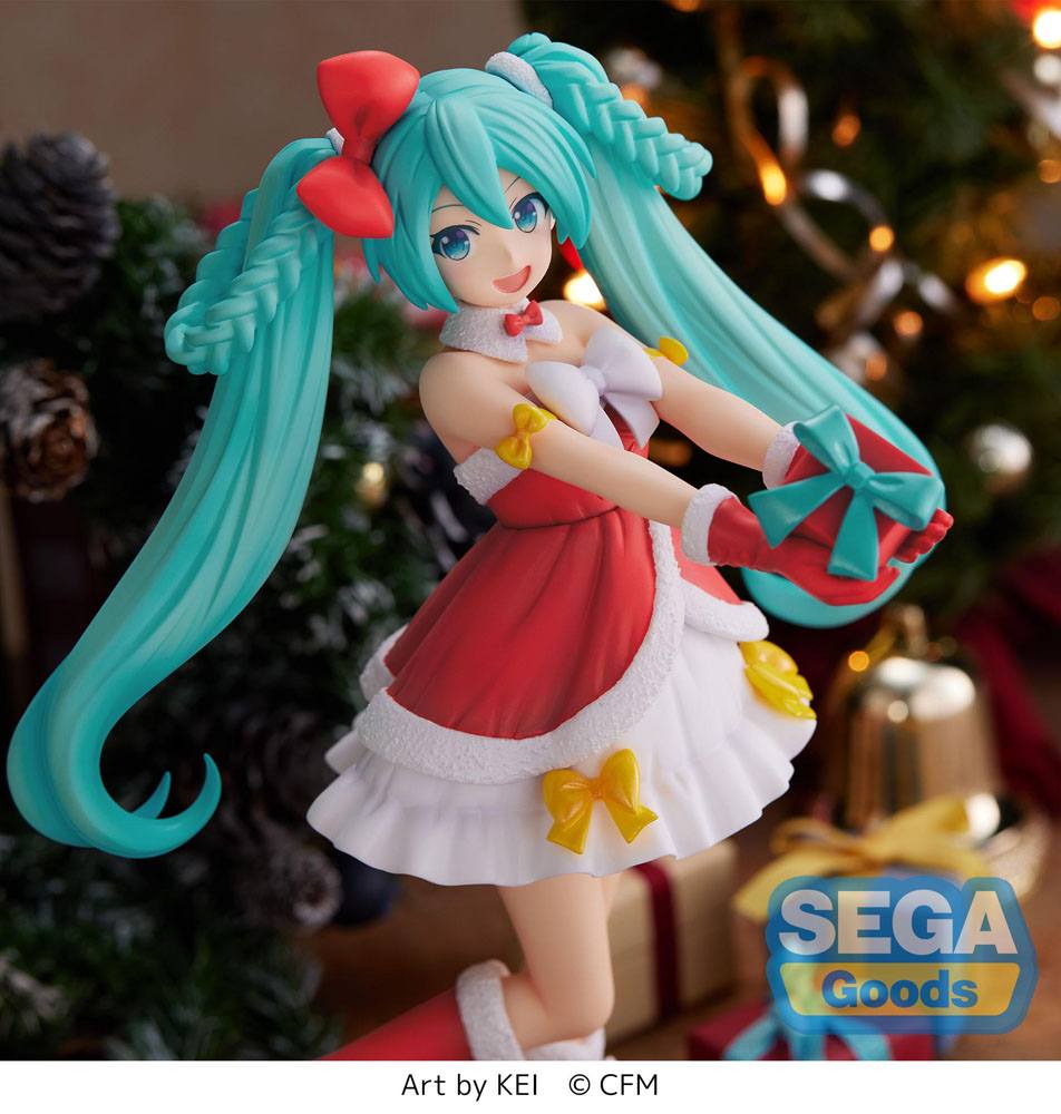 Hatsune Miku Series SPM PVC Statue Hatsune Miku Christmas 2022 Ver. 21 cm