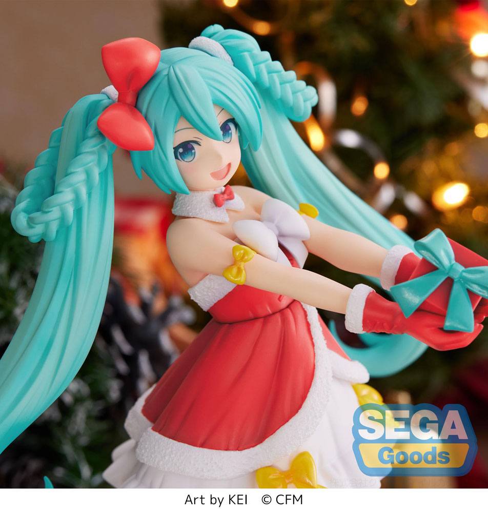 Hatsune Miku Series SPM PVC Statue Hatsune Miku Christmas 2022 Ver. 21 cm