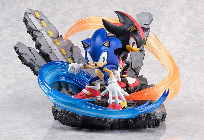 PREORDINE ESAURITO  Sonic the Hedgehog Statue Super Situation Figure Sonic Adventure 2 21 cm