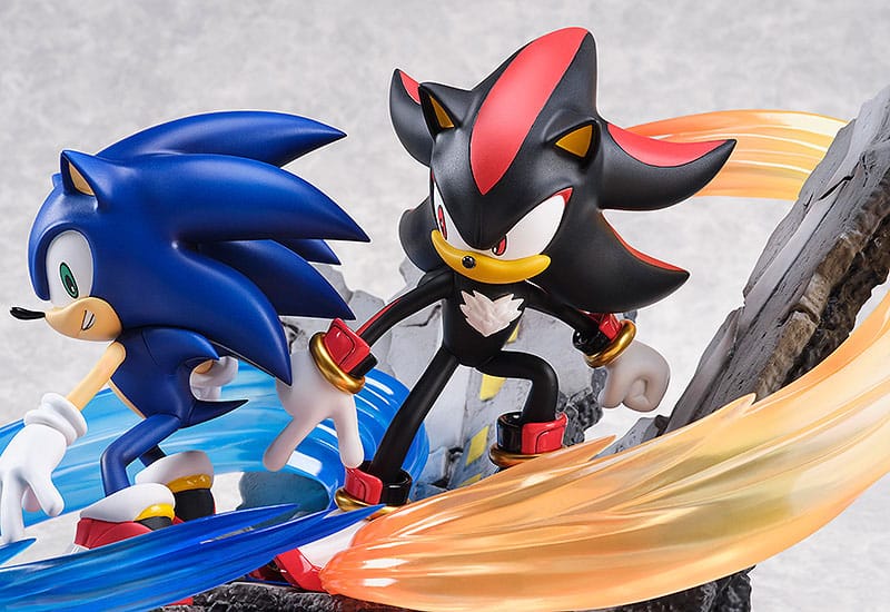PREORDINE ESAURITO  Sonic the Hedgehog Statue Super Situation Figure Sonic Adventure 2 21 cm