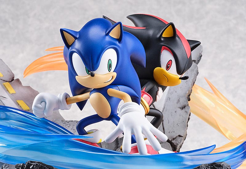 PREORDINE ESAURITO  Sonic the Hedgehog Statue Super Situation Figure Sonic Adventure 2 21 cm