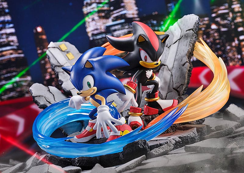 PREORDINE ESAURITO  Sonic the Hedgehog Statue Super Situation Figure Sonic Adventure 2 21 cm