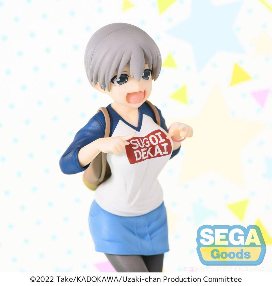 IN STOCK Uzaki-chan Wants to Hang Out! Season 2 SPM PVC Statue Hana Uzaki Laughing Ver. 25 cm