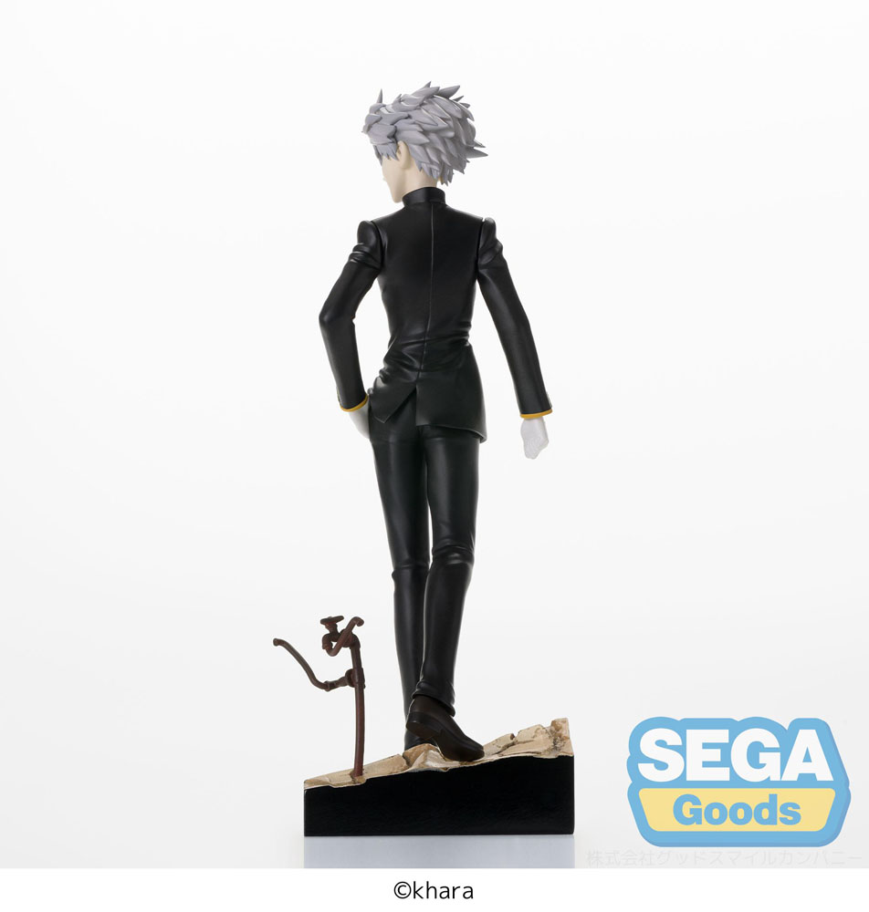IN STOCK Evangelion: 3.0+1.0 Thrice Upon a Time SPM Vignetteum PVC Statue Kaworu Nagisa Commander Suit Ver. 19 cm