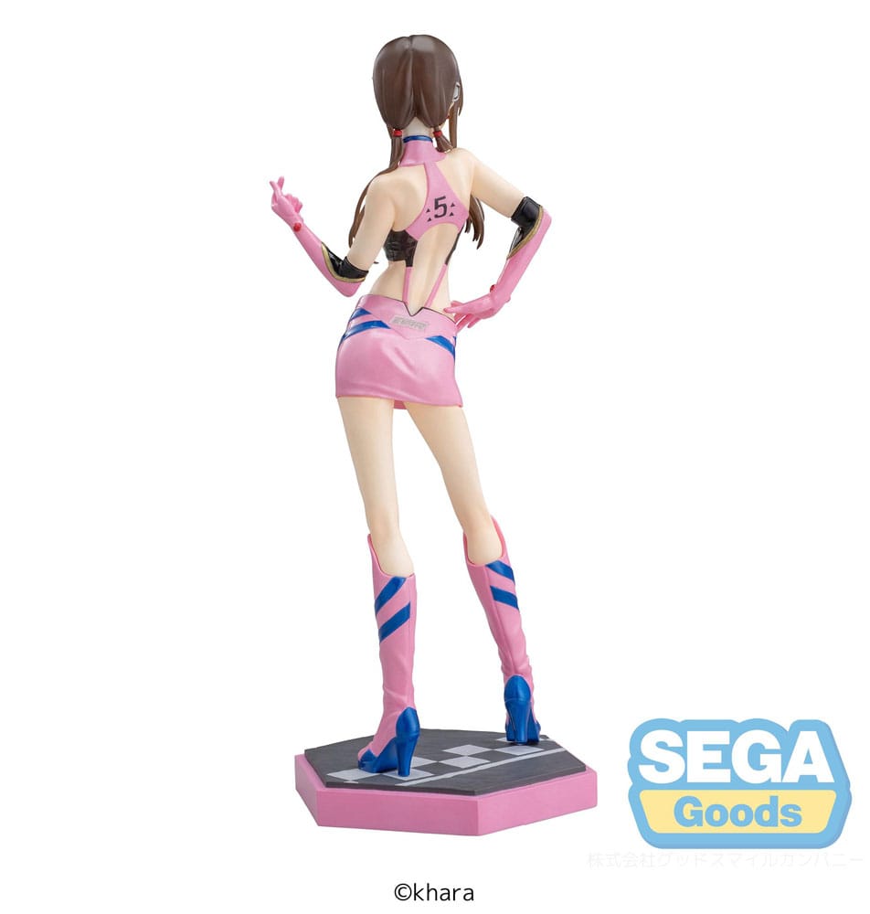PREORDINE ESAURITO Evangelion Luminasta PVC Statue Evangelion Racing Mari Makinami Illustrious Pit Walk 21 cm (H)