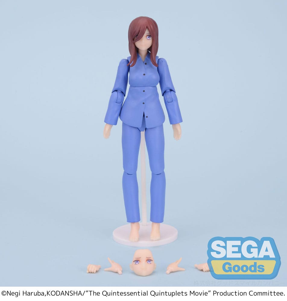 SU ORDINAZIONE The Quintessential Quintuplets Action Figures Miku Nakano 15 cm *PREZZO SPECIALE*