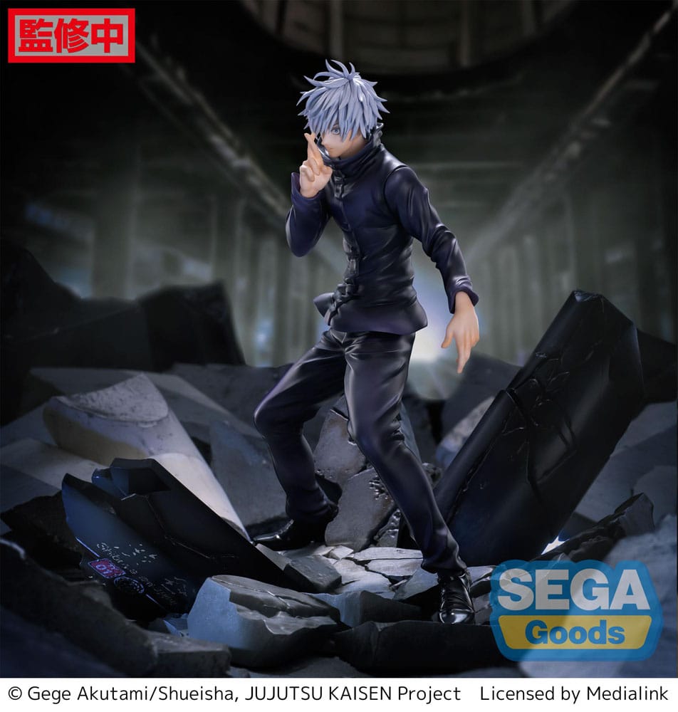 PREORDINE ESAURITO Jujutsu Kaisen Figurizm Luminasta PVC Statue Shibuya Incident Satoru Gojo Unlimited Void 21 cm (H)