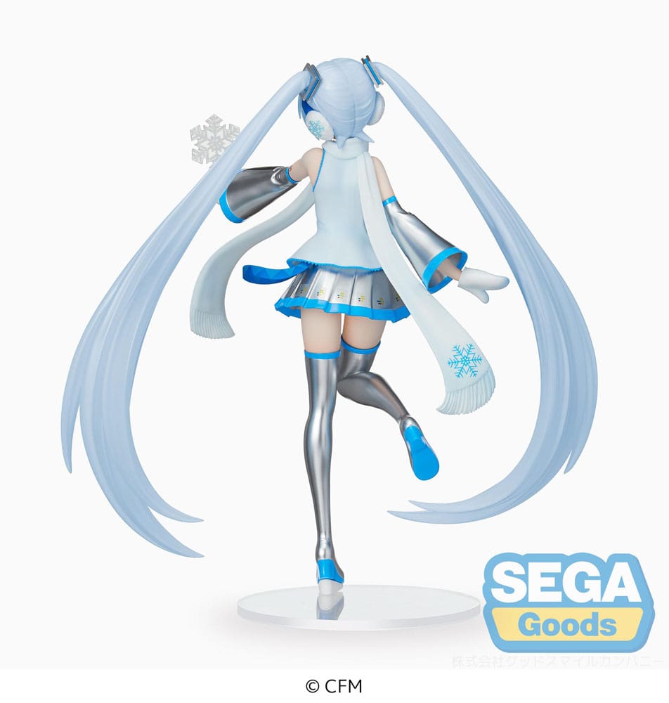 IN STOCK Hatsune Miku Luminasta PVC Statue Snow Miku Sky Town Ver. 22 cm
