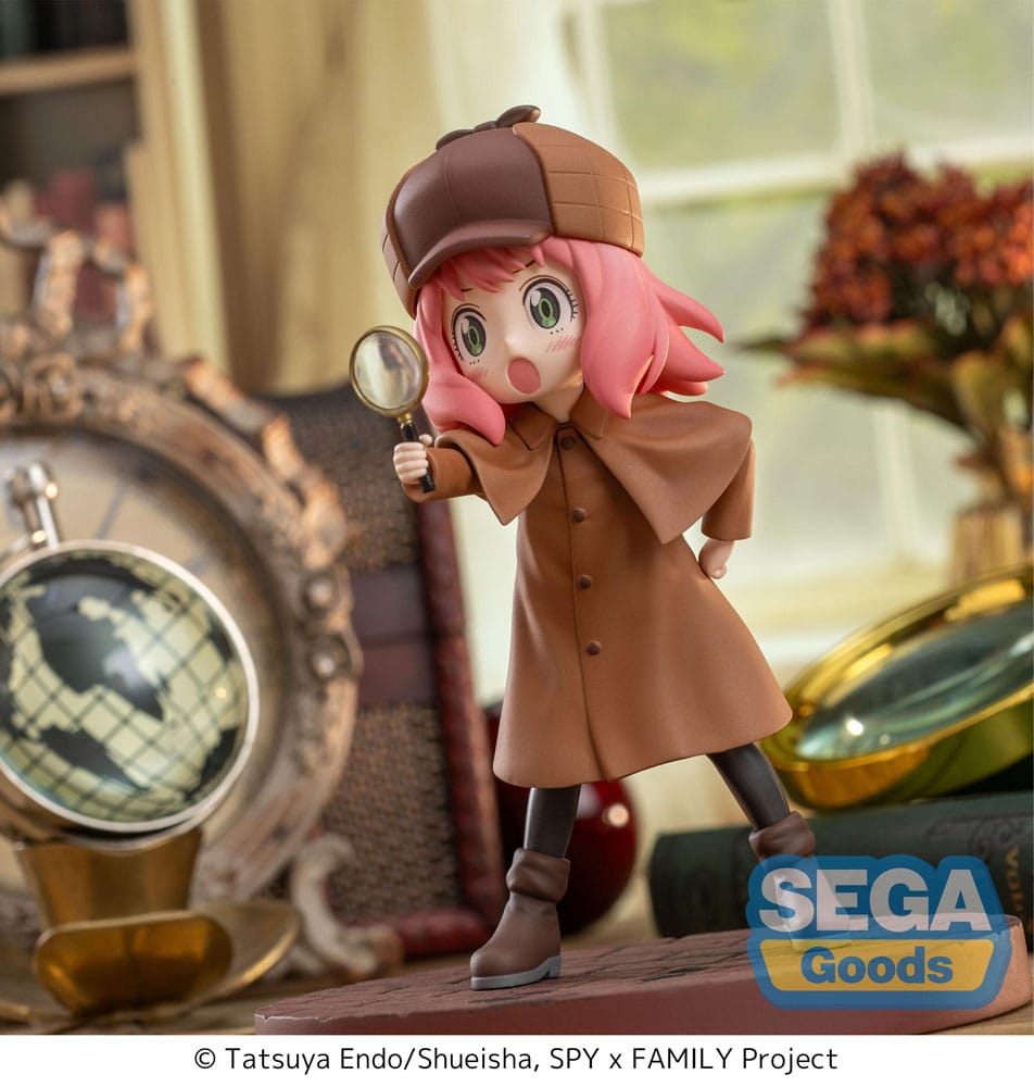 PREORDINE ESAURITO Spy x Family Luminasta PVC Statue Anya Forger Playing Detective Ver. 2 12 cm (H)