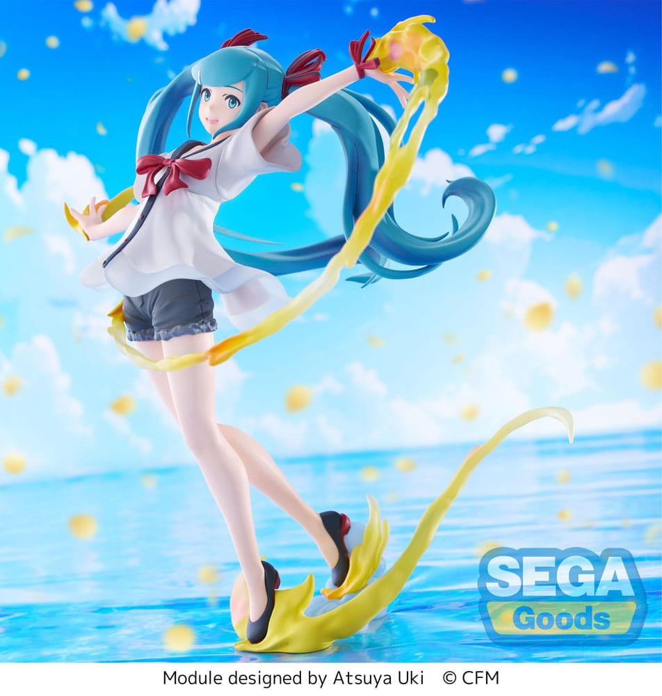 PREORDINE ESAURITO Hatsune Miku: Project DIVA MEGA 39's Figurizm Luminasta PVC Statue Hatsune Miku Shiny T.R. 22 cm (H)