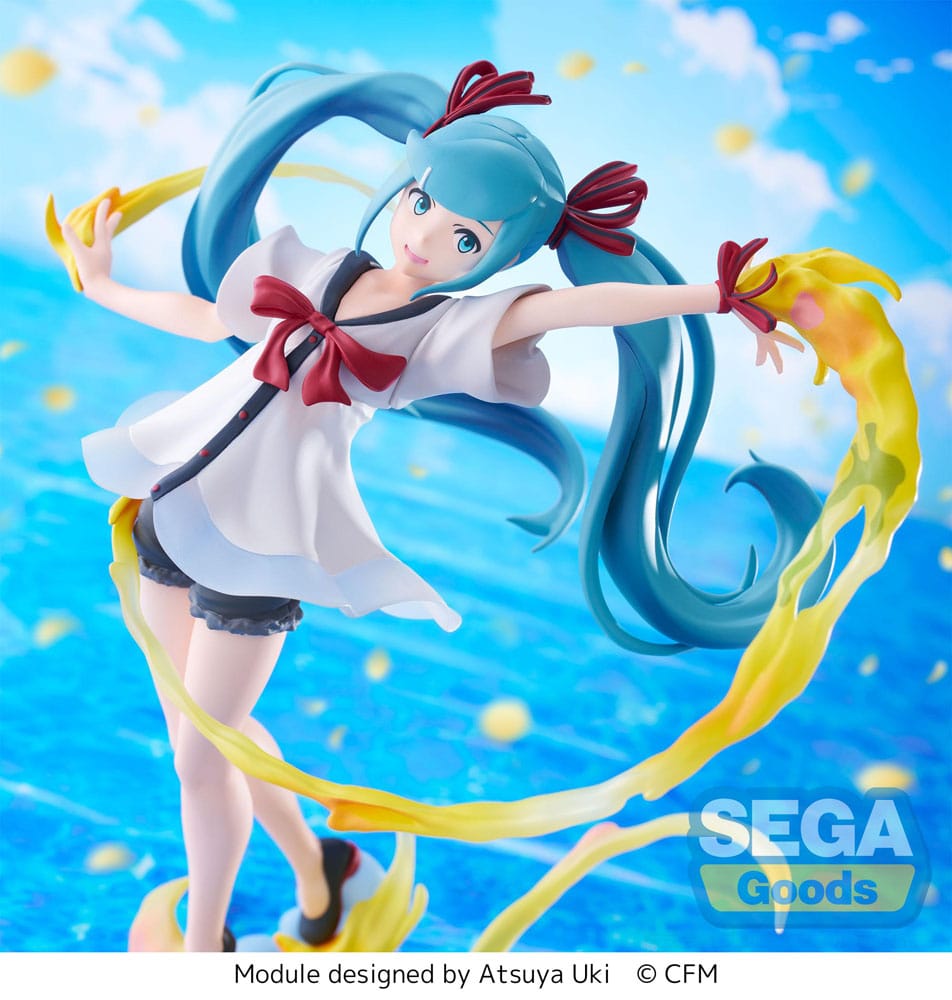 PREORDINE ESAURITO Hatsune Miku: Project DIVA MEGA 39's Figurizm Luminasta PVC Statue Hatsune Miku Shiny T.R. 22 cm (H)
