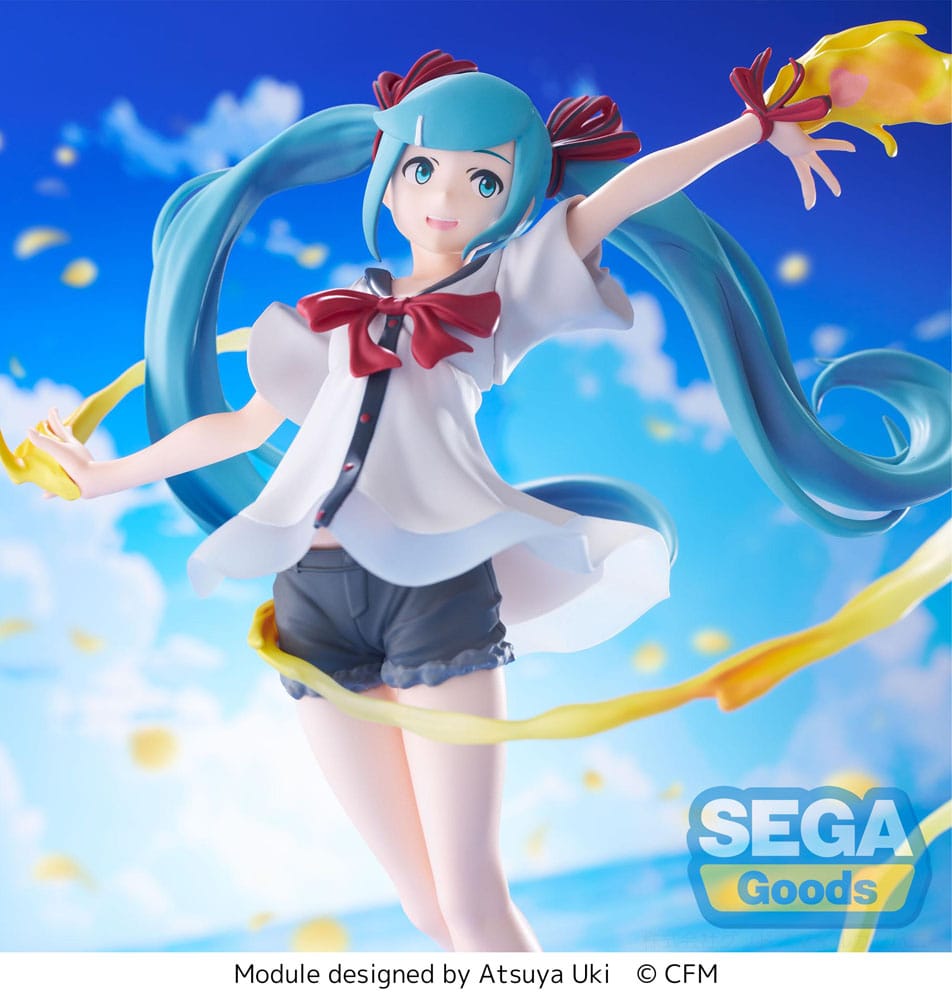 PREORDINE ESAURITO Hatsune Miku: Project DIVA MEGA 39's Figurizm Luminasta PVC Statue Hatsune Miku Shiny T.R. 22 cm (H)