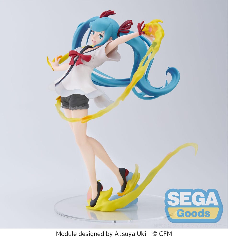 PREORDINE ESAURITO Hatsune Miku: Project DIVA MEGA 39's Figurizm Luminasta PVC Statue Hatsune Miku Shiny T.R. 22 cm (H)
