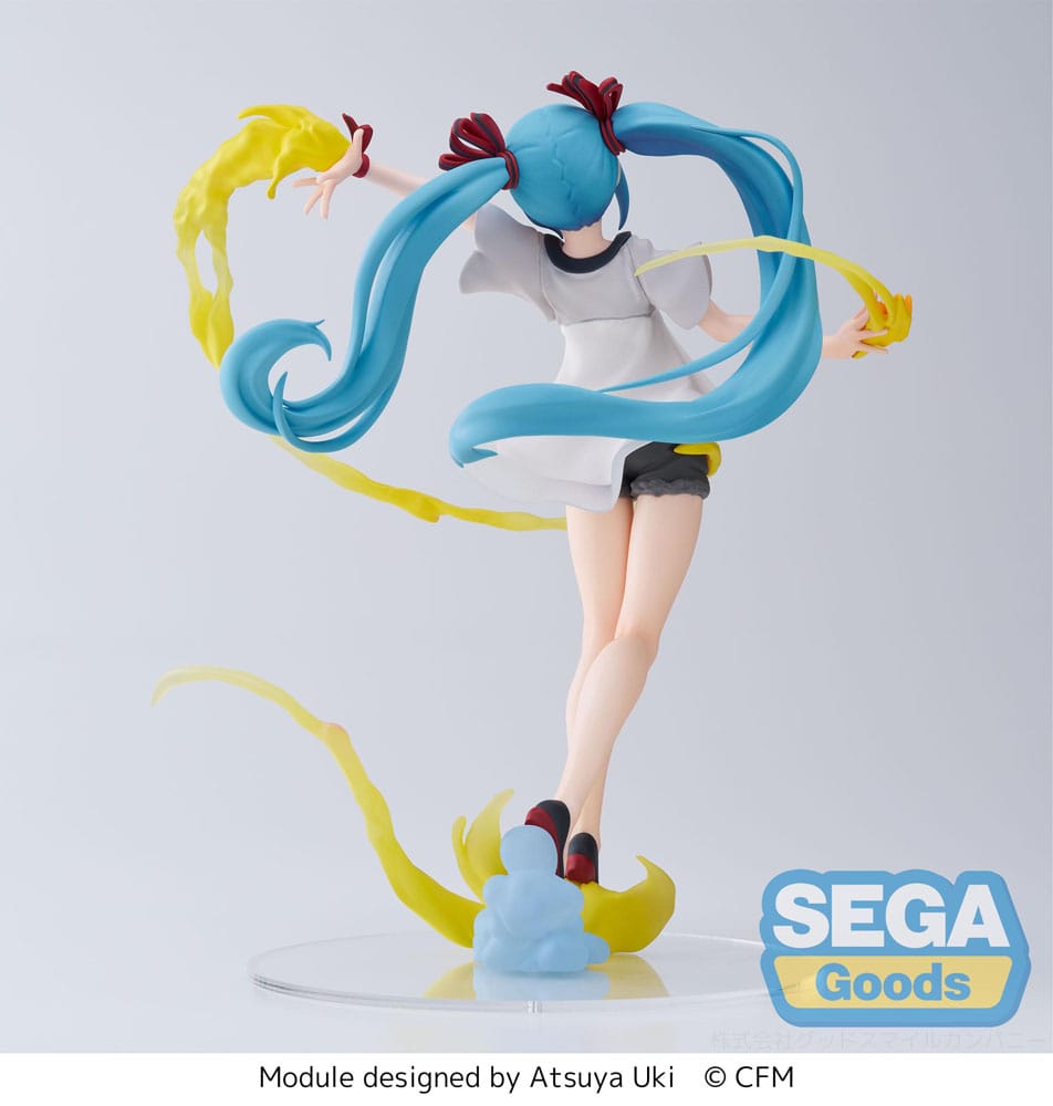PREORDINE ESAURITO Hatsune Miku: Project DIVA MEGA 39's Figurizm Luminasta PVC Statue Hatsune Miku Shiny T.R. 22 cm (H)