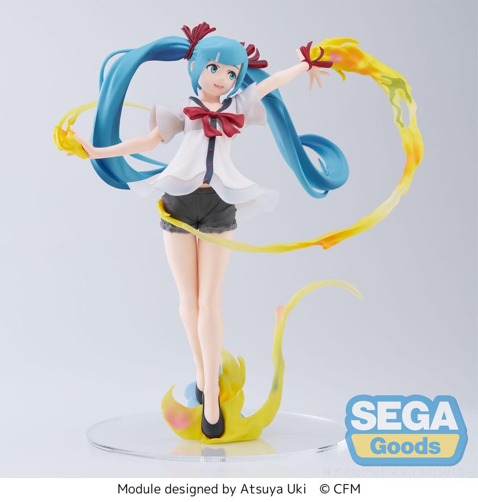 PREORDINE ESAURITO Hatsune Miku: Project DIVA MEGA 39's Figurizm Luminasta PVC Statue Hatsune Miku Shiny T.R. 22 cm (H)