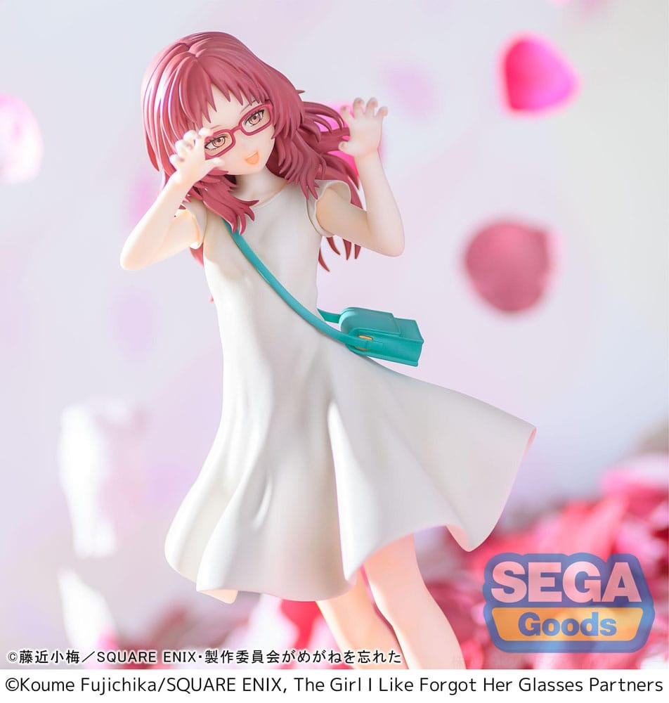 PREORDINE ESAURITO  The Girl I Like Forgot Her Glasses Luminasta PVC Statue Ai Mie Plain Clothes Ver. 18 cm