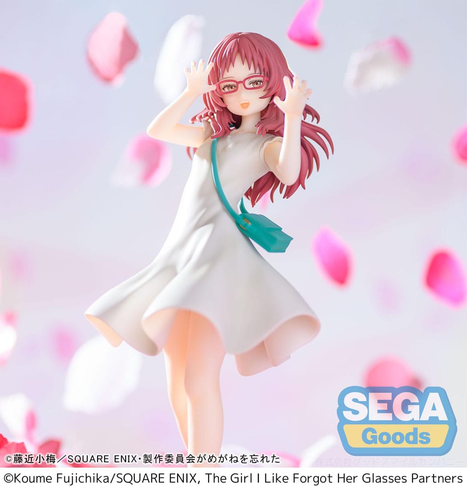 PREORDINE ESAURITO  The Girl I Like Forgot Her Glasses Luminasta PVC Statue Ai Mie Plain Clothes Ver. 18 cm