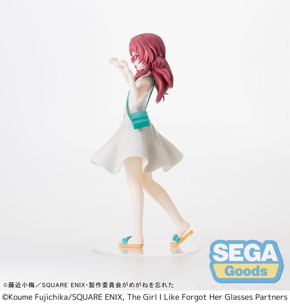 PREORDINE ESAURITO  The Girl I Like Forgot Her Glasses Luminasta PVC Statue Ai Mie Plain Clothes Ver. 18 cm
