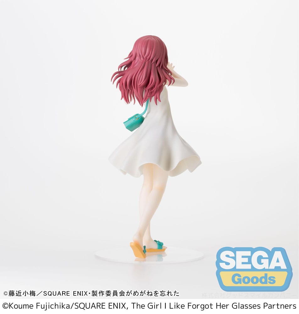 PREORDINE ESAURITO  The Girl I Like Forgot Her Glasses Luminasta PVC Statue Ai Mie Plain Clothes Ver. 18 cm