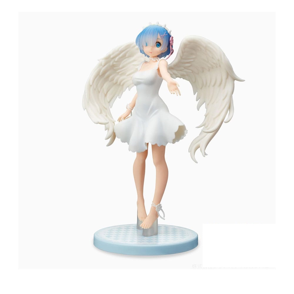 PREORDINE ESAURITO  Re: Zero Starting Life in Another World SPM PVC Statue Rem Demon Angel Ver. (re-run) 21 cm (H)