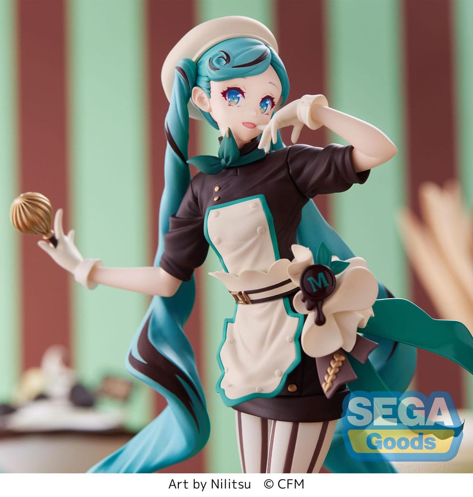 PREORDINE ESAURITO Hatsune Miku Series Luminasta PVC Statue Hatsune Miku - Bitter Patissier (re-run) 21 cm