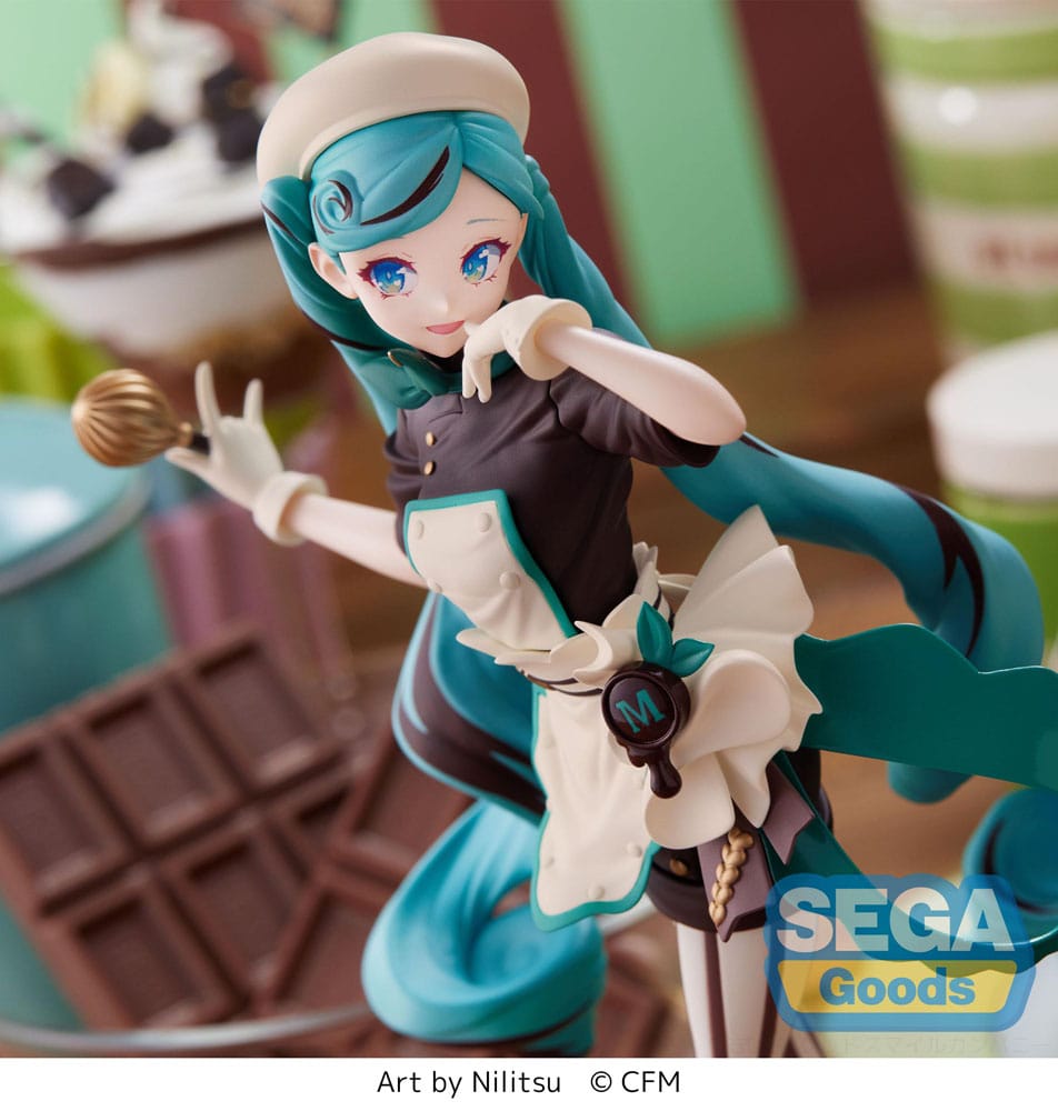 PREORDINE ESAURITO Hatsune Miku Series Luminasta PVC Statue Hatsune Miku - Bitter Patissier (re-run) 21 cm
