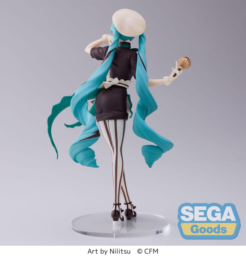 PREORDINE ESAURITO Hatsune Miku Series Luminasta PVC Statue Hatsune Miku - Bitter Patissier (re-run) 21 cm