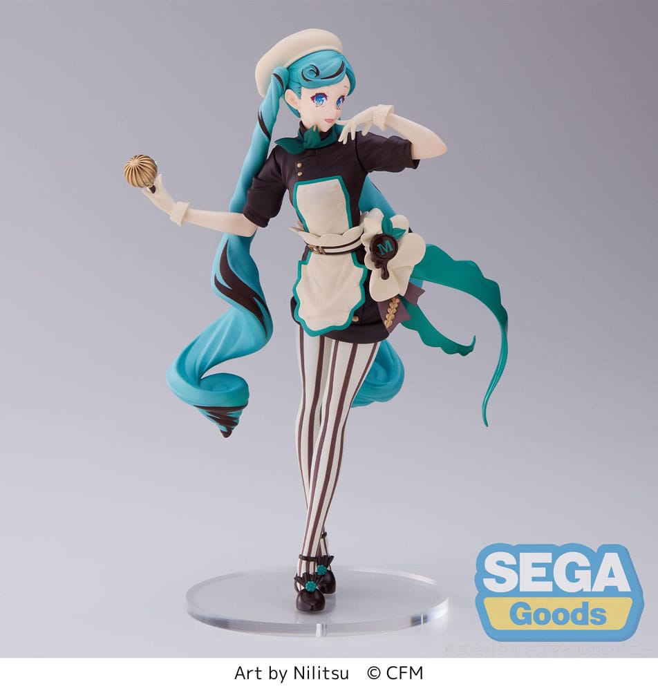 PREORDINE ESAURITO Hatsune Miku Series Luminasta PVC Statue Hatsune Miku - Bitter Patissier (re-run) 21 cm