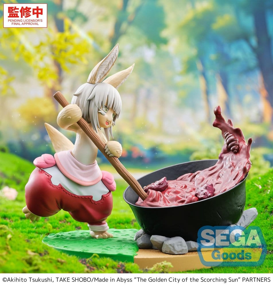 PREORDINE+ 02/2027 Made in Abyss: The Golden City of the Scorching Sun Luminasta PVC Figure Nanachi ~Dreaming of Mealtime~ 14 cm