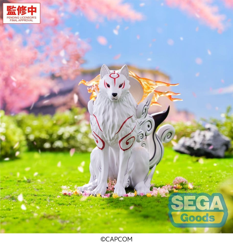 PREORDINE+ 06/2027 Okami High Premium Figure PVC Figure Amaterasu 14 cm