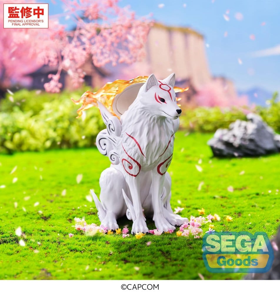 PREORDINE+ 06/2027 Okami High Premium Figure PVC Figure Amaterasu 14 cm
