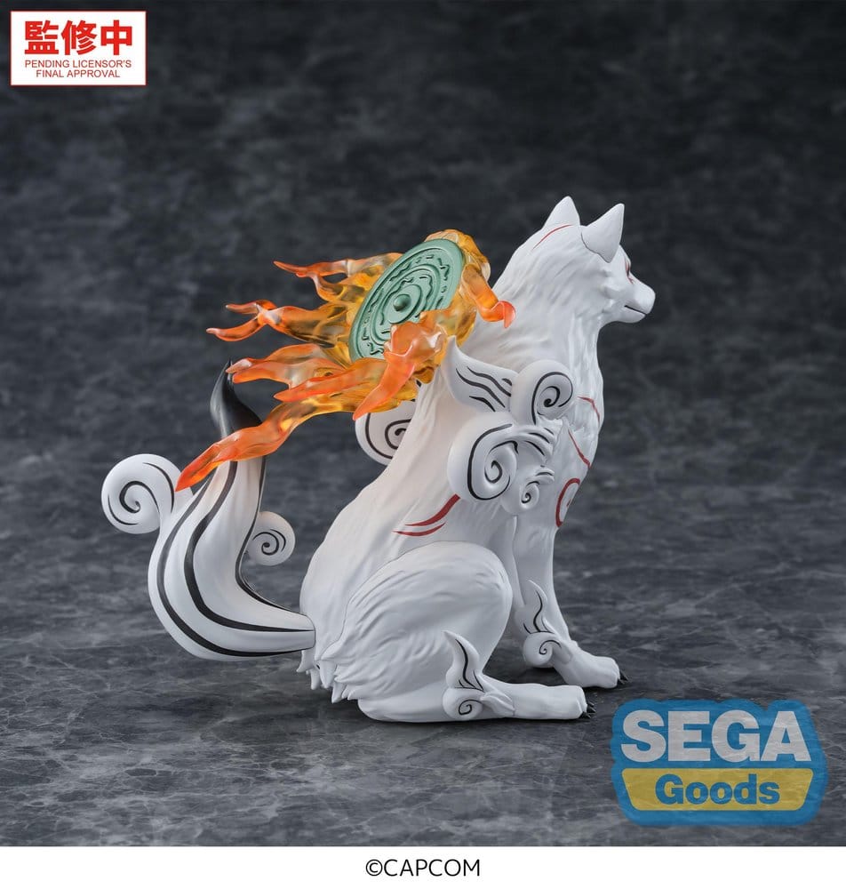PREORDINE+ 06/2027 Okami High Premium Figure PVC Figure Amaterasu 14 cm