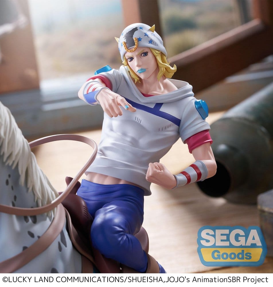 PREORDINE+ 01/2027 JoJo's Bizarre Adventure: Steel Ball Run XrossLinkMAX PVC Figure Johnny Joestar 18 cm
