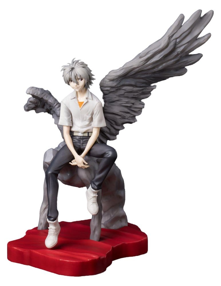PREORDINE+ 01/2027 Rebuild of Evangelion Luminasta PVC Figure Kaworu 24 cm