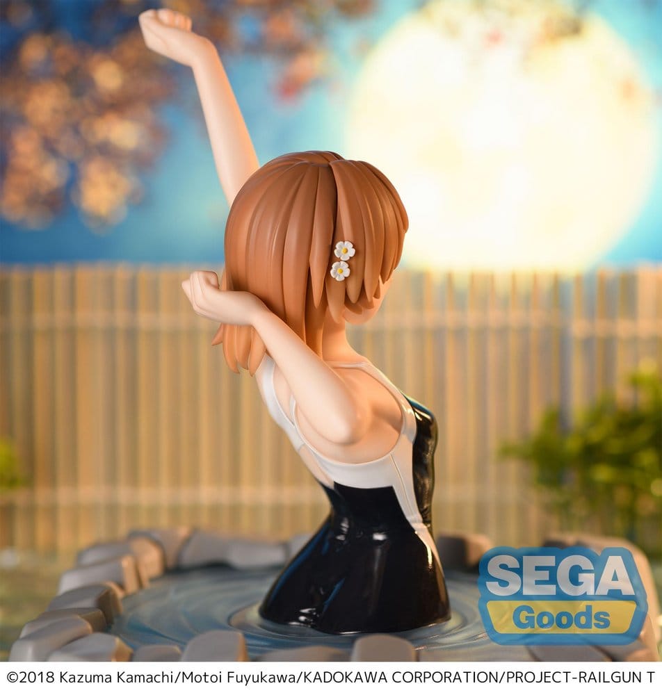 SU ORDINAZIONE A Certain Scientific Railgun T Thermae Utopia PVC Statue Mikoto Misaka 14 cm    