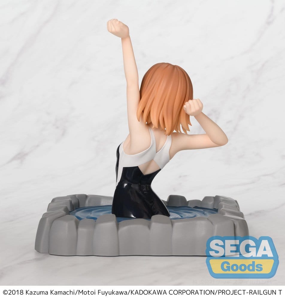 SU ORDINAZIONE A Certain Scientific Railgun T Thermae Utopia PVC Statue Mikoto Misaka 14 cm    