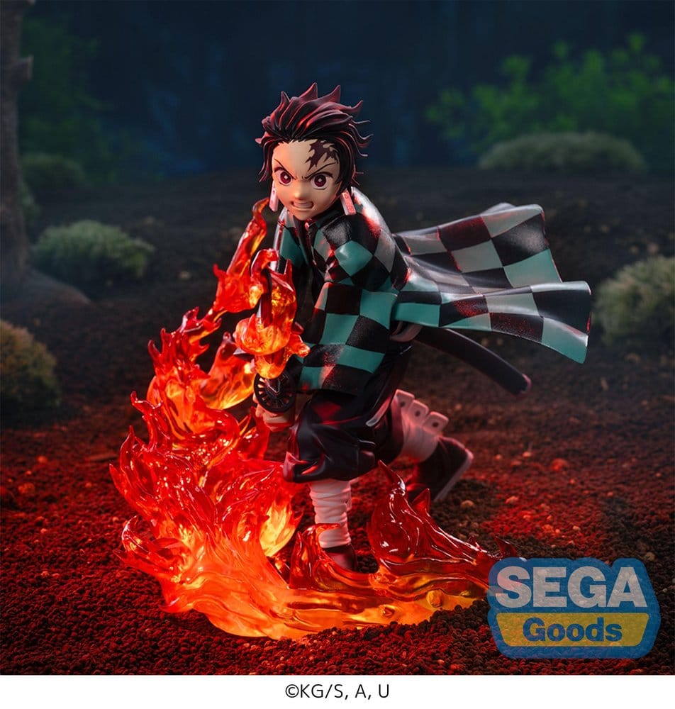 PREORDINE+ 10/2026 Demon Slayer: Kimetsu no Yaiba XrossLink PVC Statue Tanjiro Kamado 12 cm