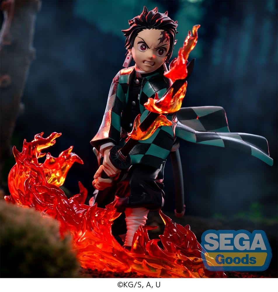 PREORDINE+ 10/2026 Demon Slayer: Kimetsu no Yaiba XrossLink PVC Statue Tanjiro Kamado 12 cm