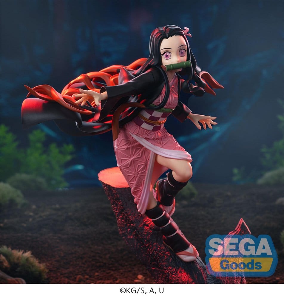 PREORDINE+ 10/2026 Demon Slayer: Kimetsu no Yaiba XrossLink PVC Statue Nezuko Kamado 16 cm
