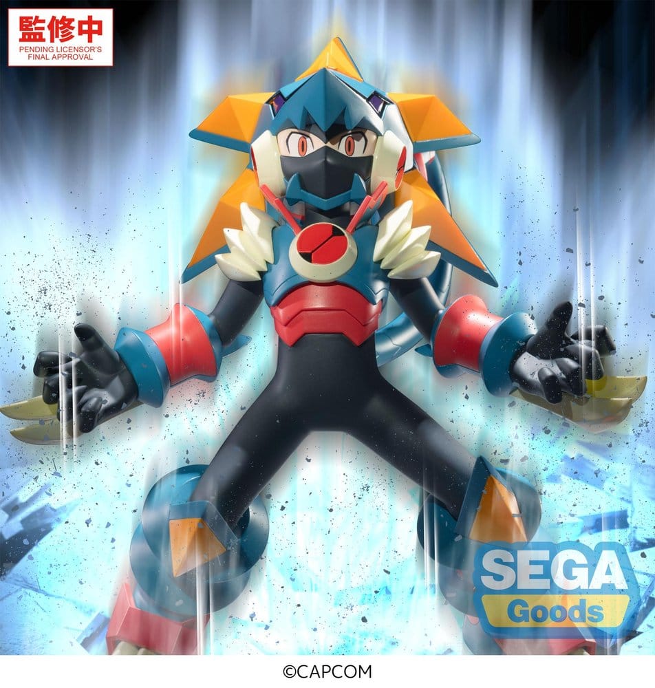 PREORDINE+ 02/2027 Mega Man Battle Network Luminasta PVC Figure Mega Man Gregar Beast 17 cm