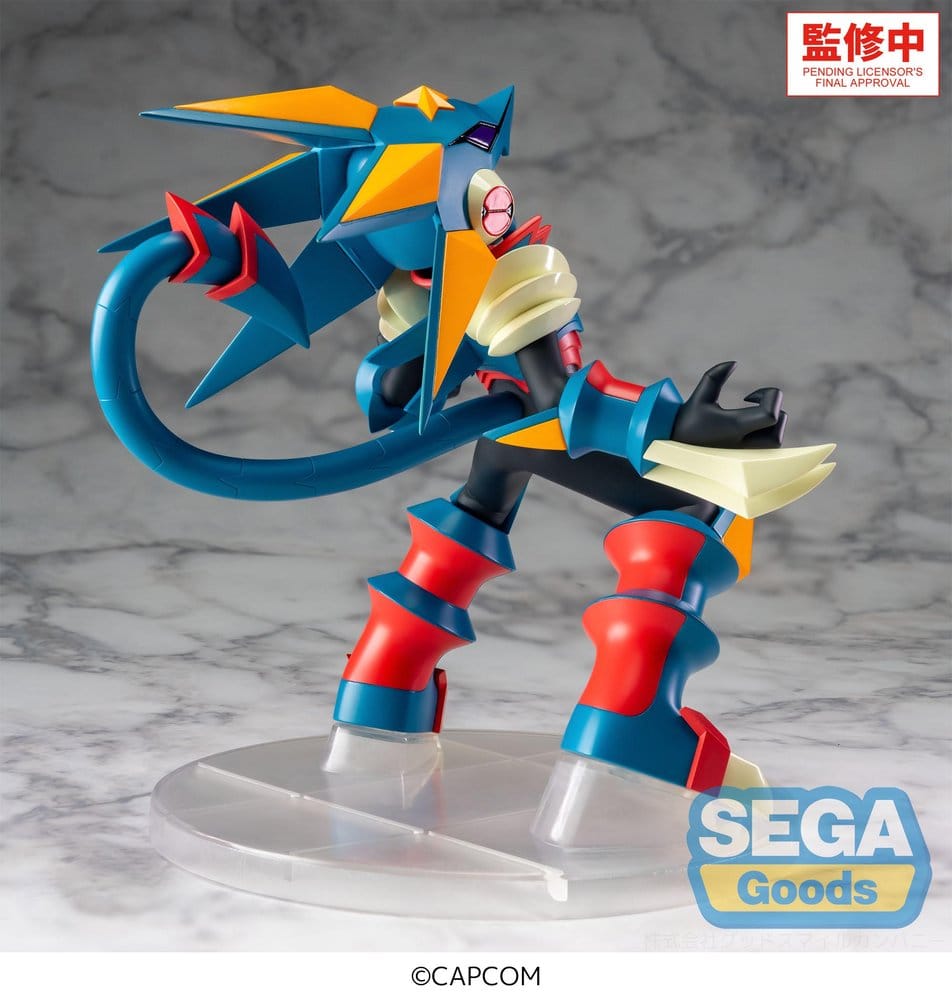 PREORDINE+ 02/2027 Mega Man Battle Network Luminasta PVC Figure Mega Man Gregar Beast 17 cm