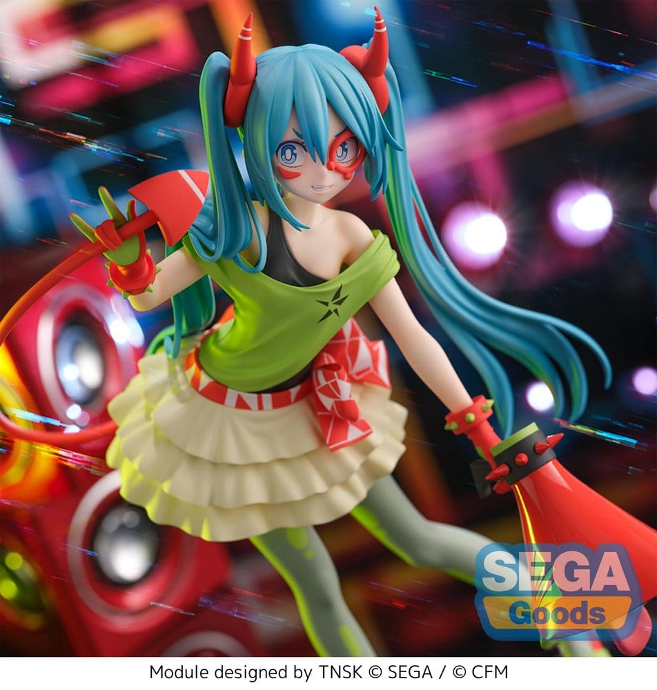 PREORDINE+ 04/2027 Hatsune Miku Project DIVA X FIGURIZMa PVC Figure Hatsune Miku DE:MONSTAR T.R. 22 cm