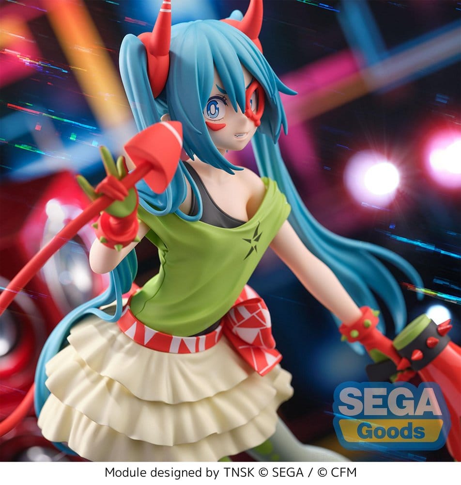 PREORDINE+ 04/2027 Hatsune Miku Project DIVA X FIGURIZMa PVC Figure Hatsune Miku DE:MONSTAR T.R. 22 cm
