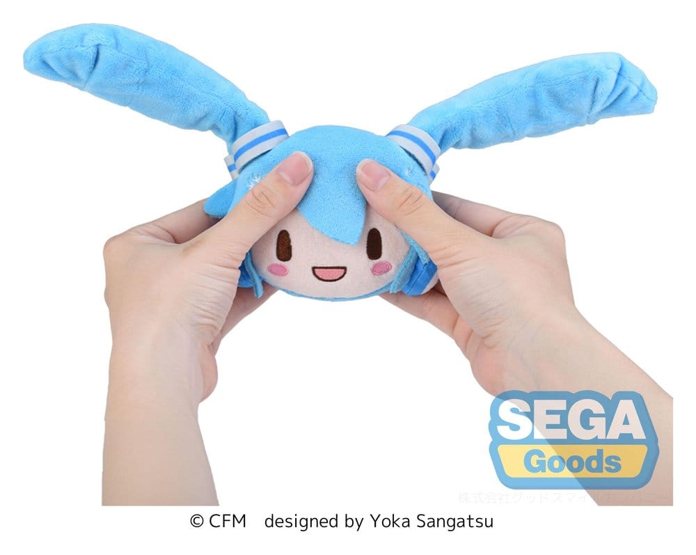 PREORDINE+ 05/2027 Snow Miku Fuwa Petit Plush Figure Face Mascot