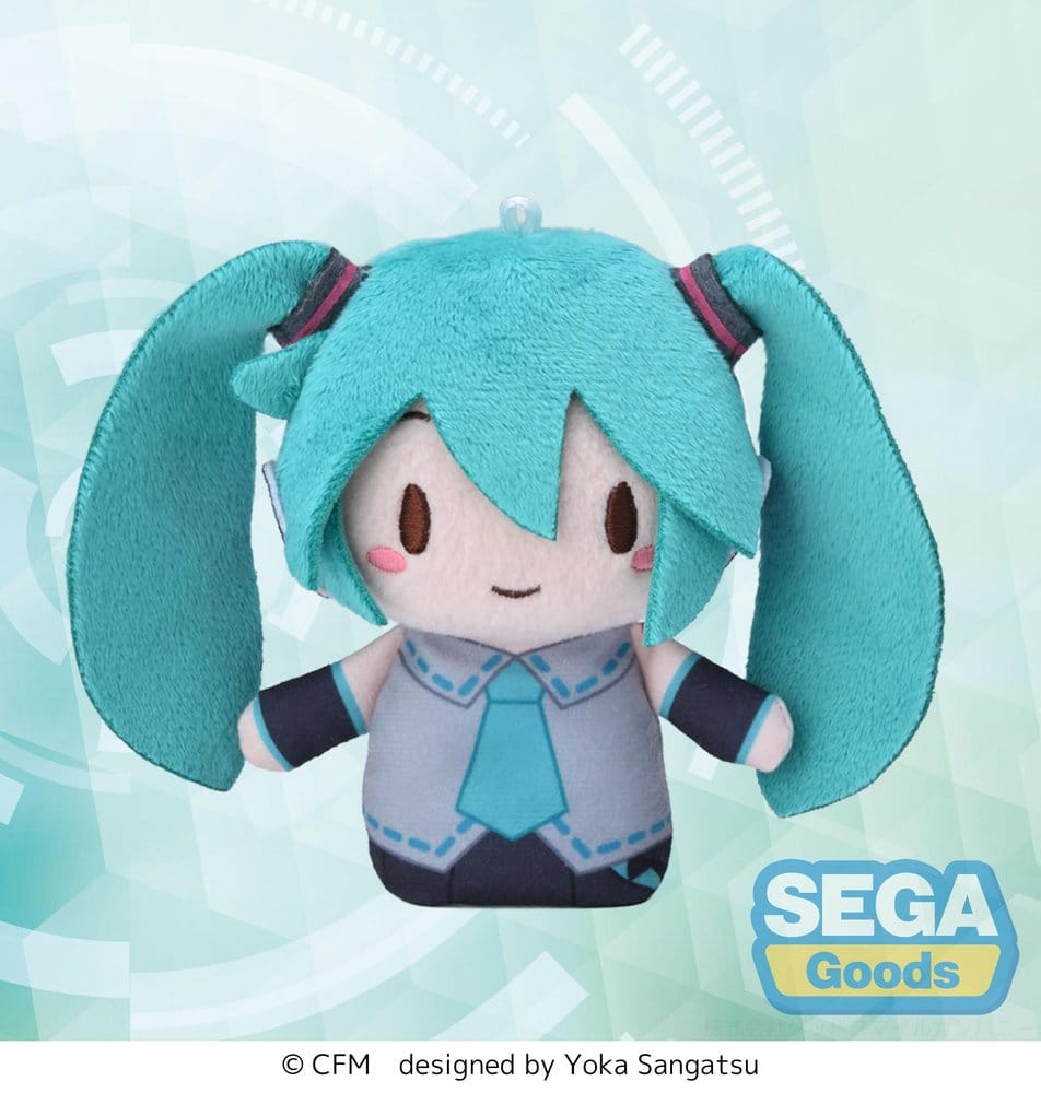 PREORDINE+ 06/2027 Hatsune Miku Fuwa Petit Plush Figure Finger Mascot 10 cm