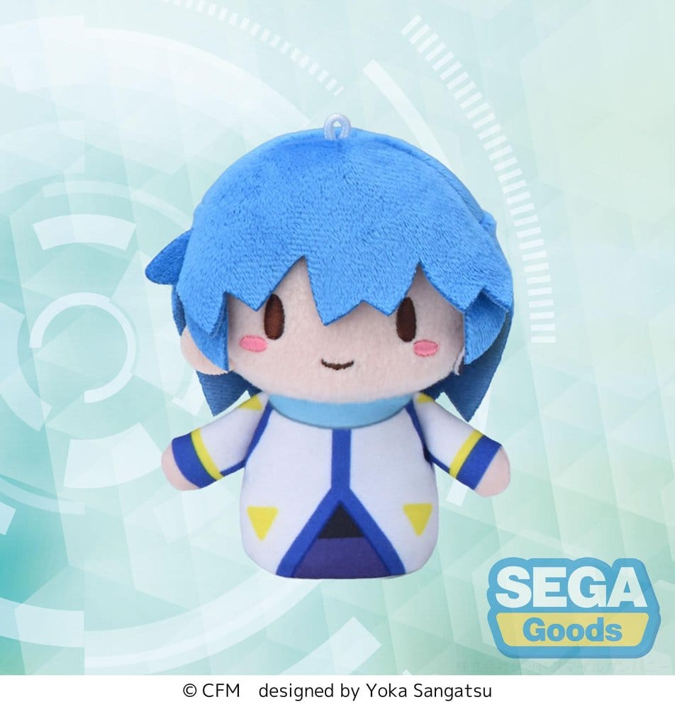 PREORDINE+ 06/2027 Vocaloid Fuwa Petit Plush Kaito Finger Mascot 10 cm