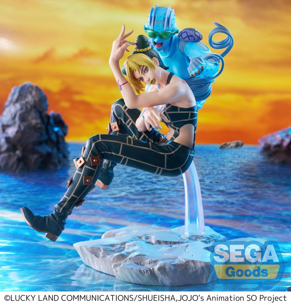 PREORDINE+ 05/2027 JoJo's Bizarre Adventure Stone Ocean XrossLinkMAX PVC Figure Jolyne Cujoh 19 cm